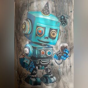 Original Custom Art on 24x36 Canvas